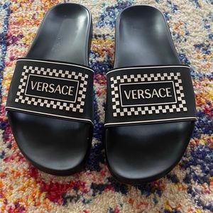 Versace Pool Slides Size 36 Women’s